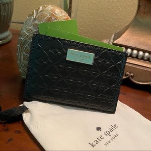 Kate Spade Graham Penn Place Embossed Black